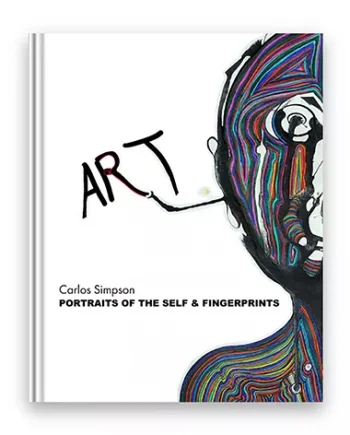 Carlos Simpson Book "Portraits of the self and fingerprints"