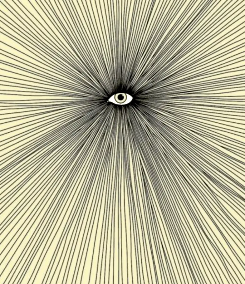 Carlos Simpson Design Studio Vision - Eye Illustration Representing Creative Insight, Strategic Branding, and Purpose-Driven Design