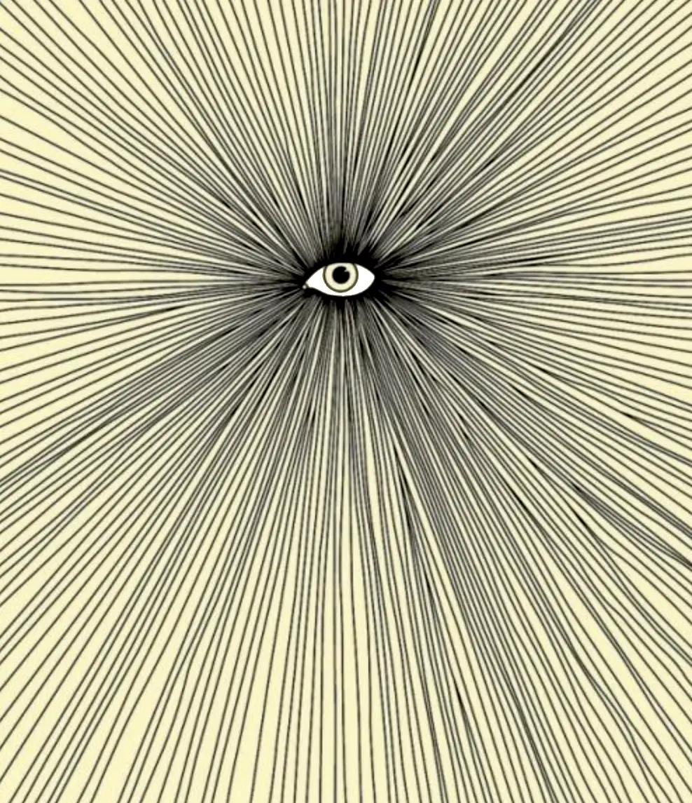 Carlos Simpson Design Studio Vision - Eye Illustration Representing Creative Insight, Strategic Branding, and Purpose-Driven Design
