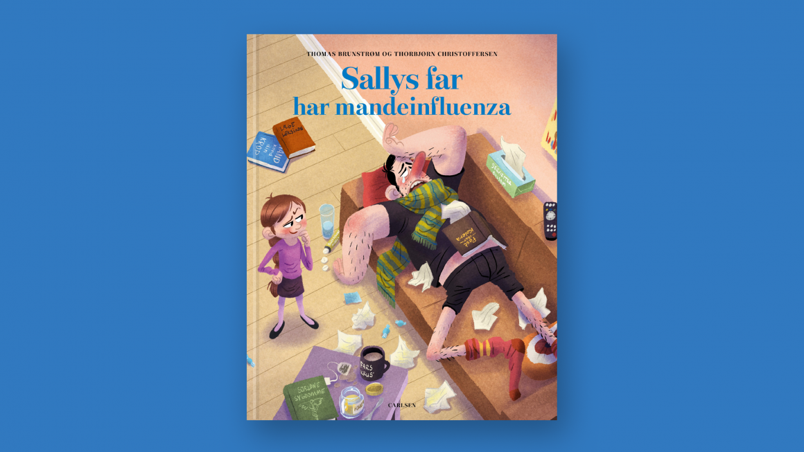 Sallys far har mandeinfluenza