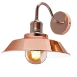 Wall Mounted Modern Rose Gold Wall Light