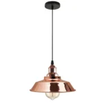 Vintage Industrial Metal Ceiling Pendant Shade - Retro Light