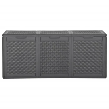 PP Material Garden Storage Box - 270L - 118.5 x 44.5 x 51cm