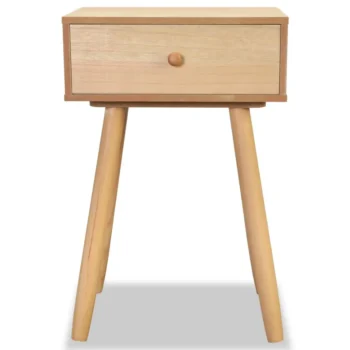 2 Bedside Tables - Solid Pinewood - 40 x 30 x 61cm