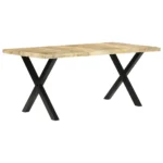 Mango Wood Dining Table - 180 x 90 x 76cm