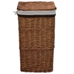 Willow Laundry Basket - Brown - 43 x 34 x 57.5cm