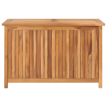 Garden Storage Box - Solid Teak Wood - 90 x 50 x 58cm