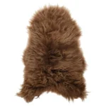 Brown Icelandic Sheepskin Chair Cover - 70 x 110cm