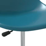 4 Modern Swivel Dining Chairs - Turquoise