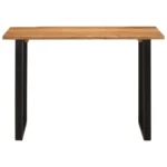 Dining Table Solid Acacia Wood - 110 x 50 x 76cm