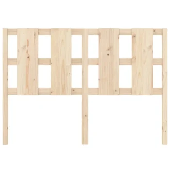 Bed Headboard - Solid Pine Wood - 145.5 x 4 x 100cm