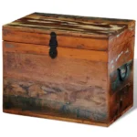 Reclaimed Storage Box - Solid Wood - 39 x 28 x 31cm