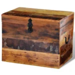 Reclaimed Storage Box - Solid Wood - 39 x 28 x 31cm