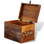 Reclaimed Storage Box - Solid Wood - 39 x 28 x 31cm