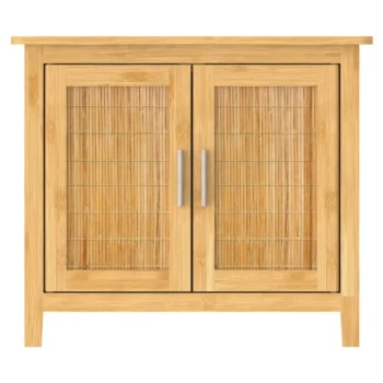 Bathroom Base Cabinet - Bamboo - 67 x 28 x 60cm