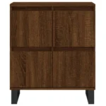 2 Sideboards - Engineered Wood - Brown Oak