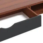 Wooden Computer Desk with Drawer - 110 x 50 x 75cm