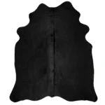 Real Cowhide Rug - Black - 160-180 x 200-220cm