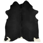 Real Cowhide Rug - Black - 160-180 x 200-220cm