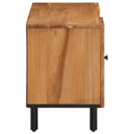 Stylish Wooden TV Cabinet - Acacia Wood - 105 x 33 x 46cm