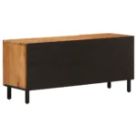 Stylish Wooden TV Cabinet - Acacia Wood - 105 x 33 x 46cm