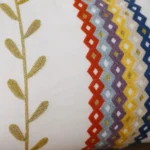 Embroidered - Cotton Fringed Pillowcase