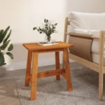 Classic Rectangular Stool - Solid Acacia Wood - 45 x 29 x 45cm