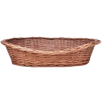 Willow Dog/Pet Basket - Natural - 50 x 33 x 16cm