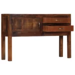 Sideboard - Solid Mango Wood - 118 x 30 x 75cm