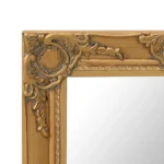 Wall Mirror Baroque Style - Gold - 50 x 40cm