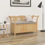 Beautiful Solid Fir Wood Storage Bench - 107 x 45 x 75.5cm