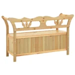 Beautiful Solid Fir Wood Storage Bench - 107 x 45 x 75.5cm