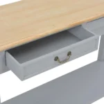 Classic Style Console Table - Grey - 110 x 35 x 80cm