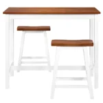 Solid Wood - Bar Table And Stool Set