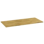 Table Top Solid Oak Wood - Rectangular - 120 x 60cm