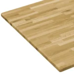 Table Top Solid Oak Wood - Rectangular - 120 x 60cm