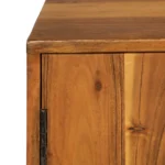 Sideboard - Acacia Wood Natural Wood Grains - Brown - 110 x 30 x 70cm