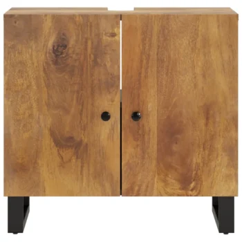 Sink Cabinet - Solid Mango Wood - 62 x 33 x 58cm