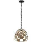 Hemp Dome Shape Ceiling Pendant Light - Rope Hanging Light - L95cm