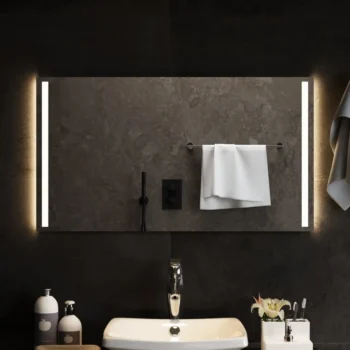 Stylish LED Bathroom Mirror - 90 x 40cm