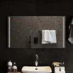 Stylish LED Bathroom Mirror - 90 x 40cm