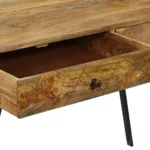 Writing Desk With Drawers - Solid Mango Wood - 110 x 50 x76cm