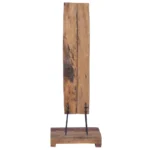 Solid Teak Wood Wine Rack - 6 Bottles - 35 x 35 x 100cm