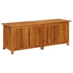 Garden Storage Box - Solid Acacia Wood - 150 x 50 x 58cm