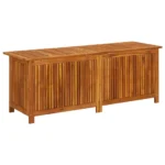 Garden Storage Box - Solid Acacia Wood - 150 x 50 x 58cm