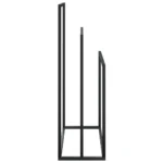 Freestanding Iron Towel Rack - Black - 48 x 24 x 79cm