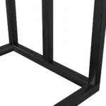 Freestanding Iron Towel Rack - Black - 48 x 24 x 79cm