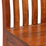 x6 Handmade Modern Dining Chairs - Solid Acacia Wood - 42 x 49 x 90cm