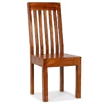 x6 Handmade Modern Dining Chairs - Solid Acacia Wood - 42 x 49 x 90cm