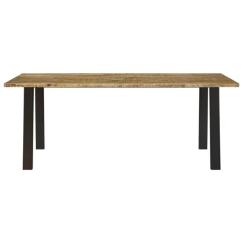 Wooden Dining Table - Acacia Wood - 200 x 90 x 75cm